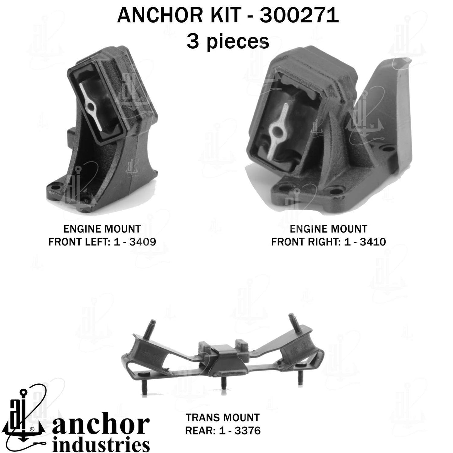 Anchor Engine Mount Kit 300271