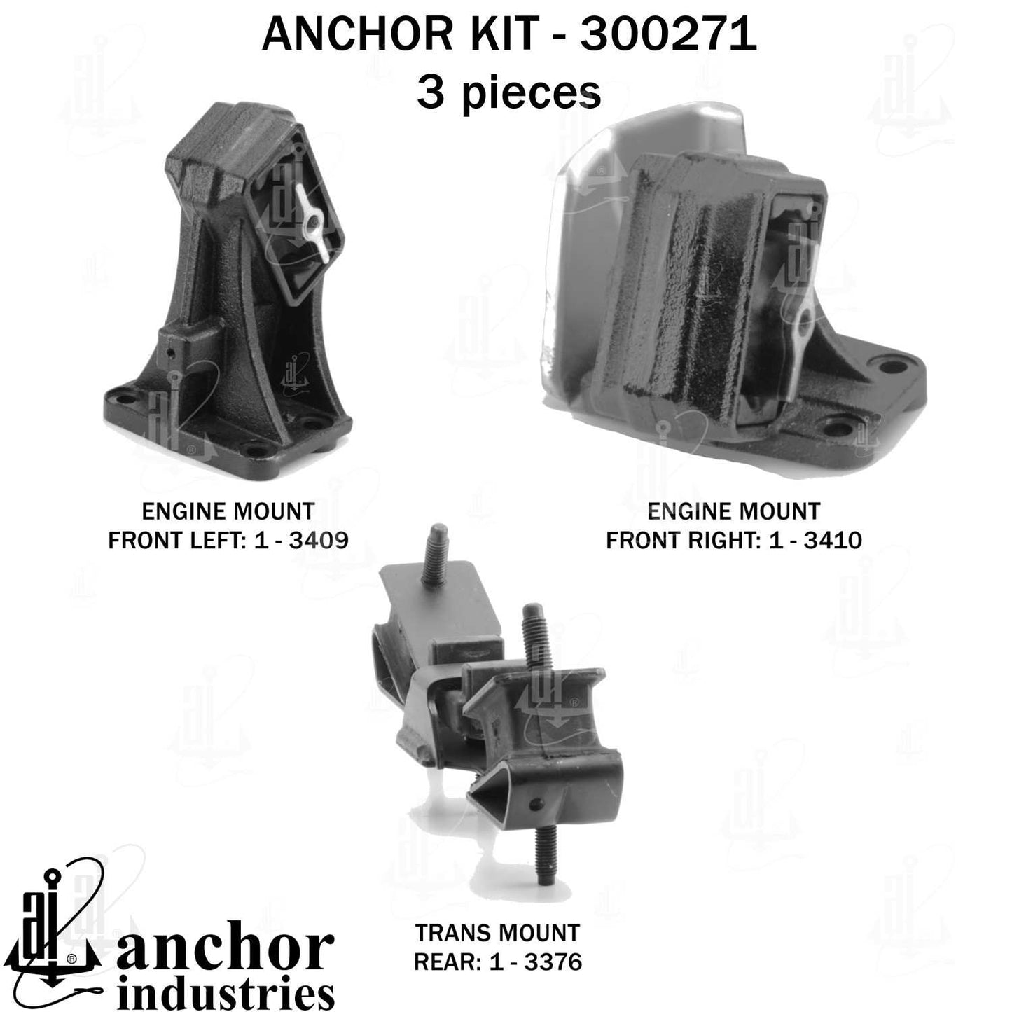 Anchor Engine Mount Kit 300271