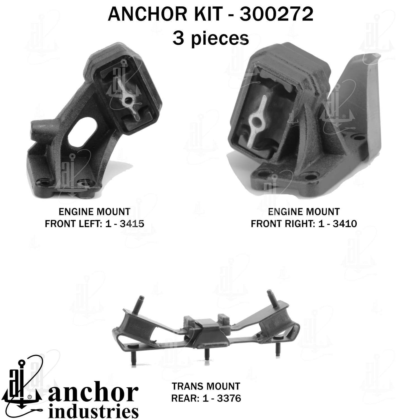 Anchor Engine Mount Kit 300272