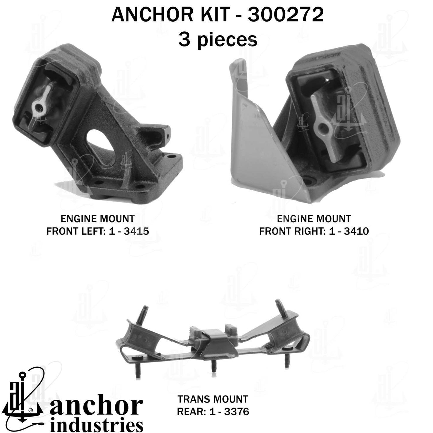 Anchor Engine Mount Kit 300272