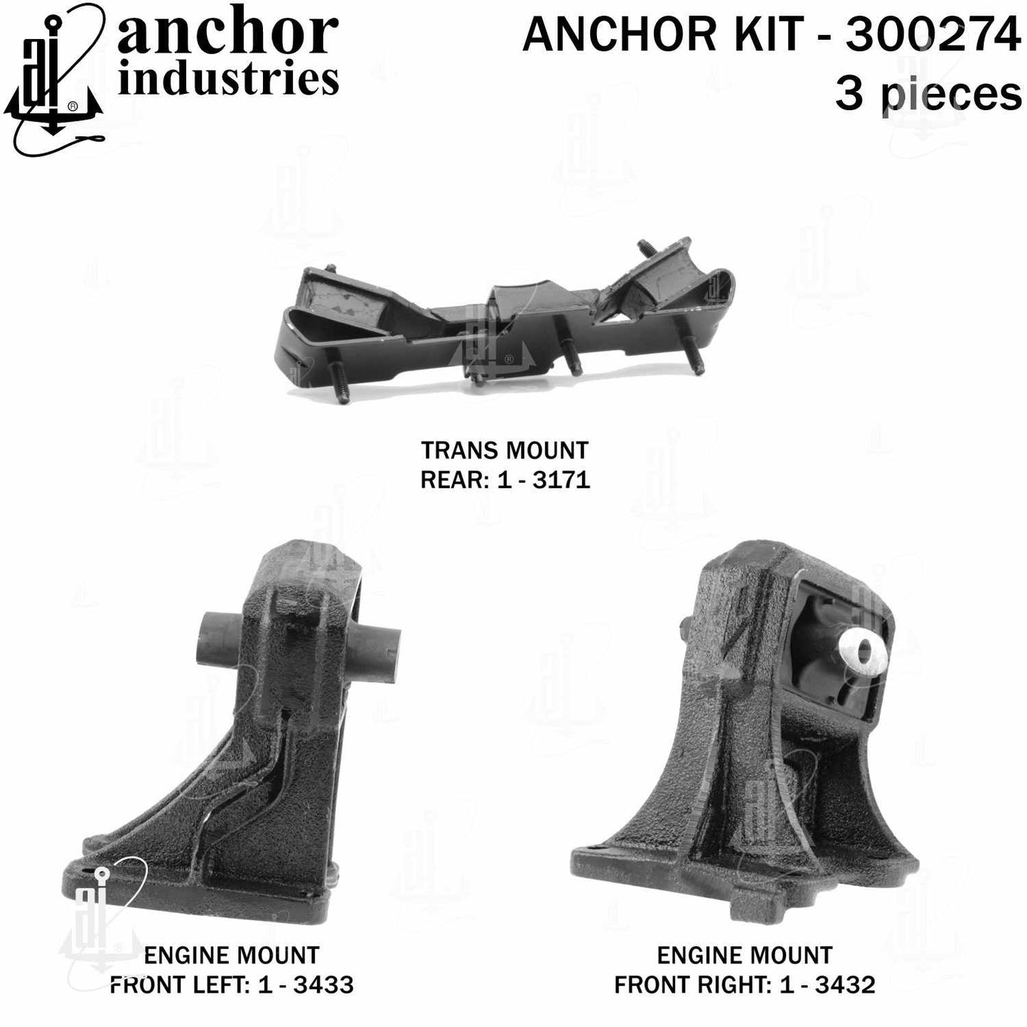 Anchor Engine Mount Kit 300274