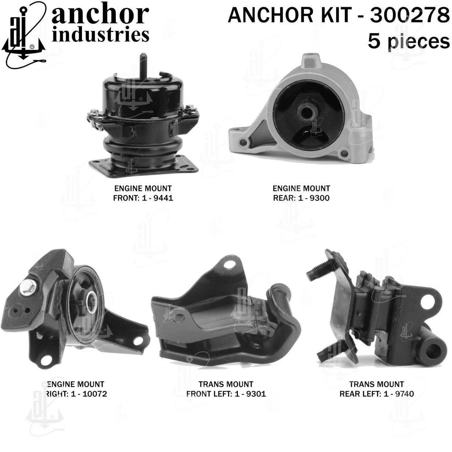 Anchor Engine Mount Kit 300278