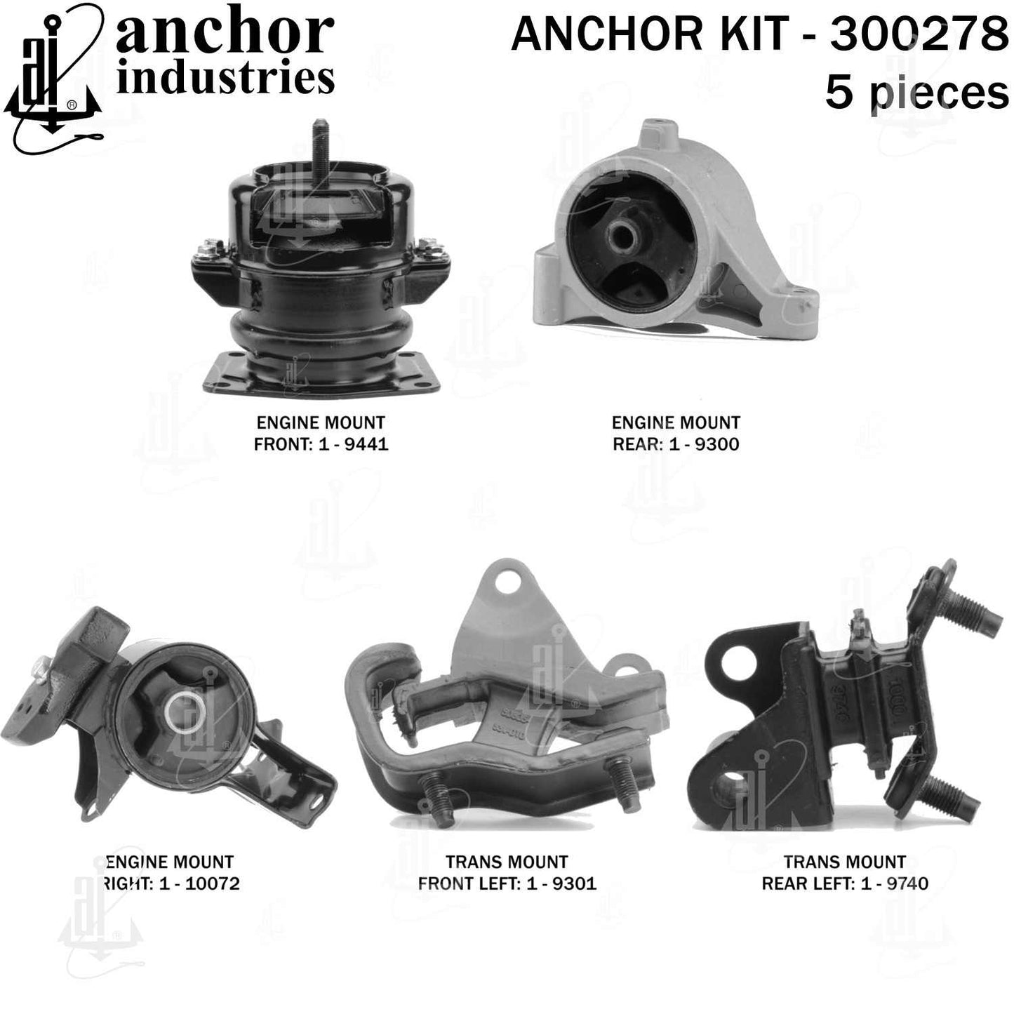 Anchor Engine Mount Kit 300278