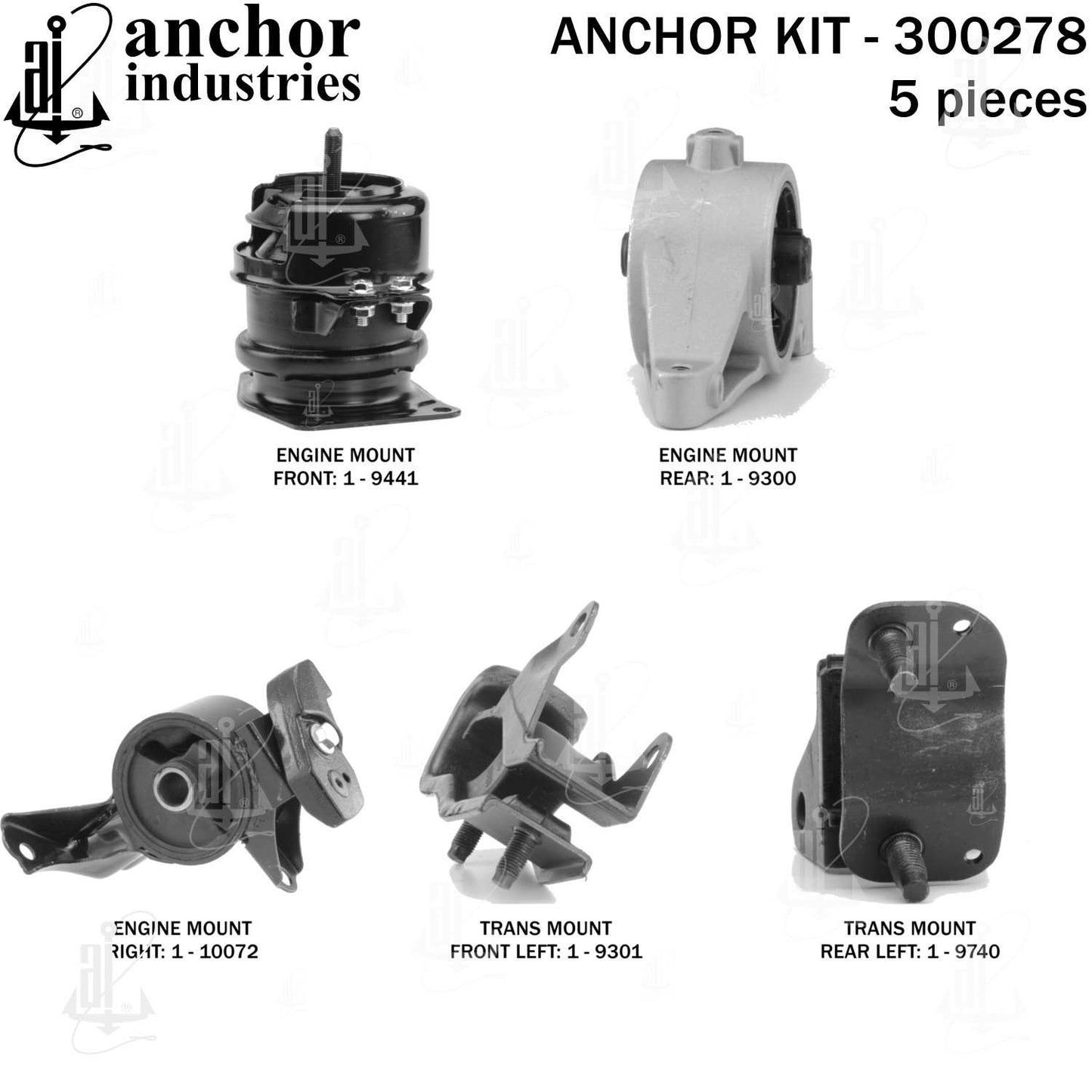 Anchor Engine Mount Kit 300278