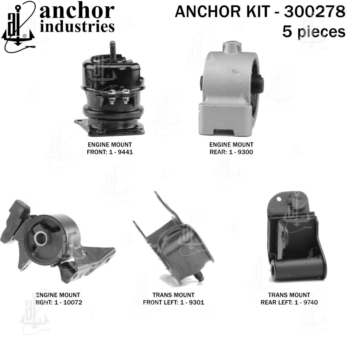 Anchor Engine Mount Kit 300278
