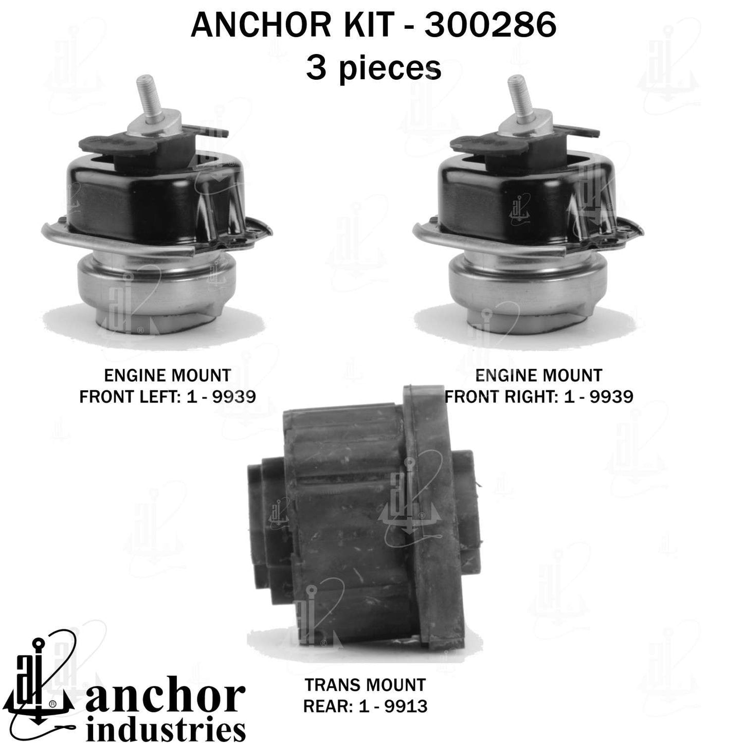 Anchor Engine Mount Kit 300286