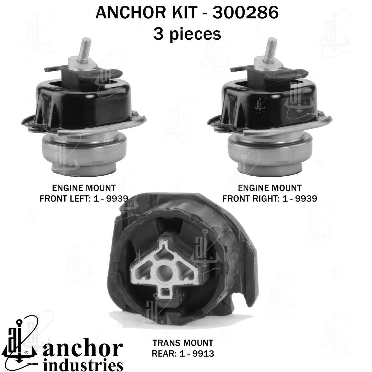 Anchor Engine Mount Kit 300286