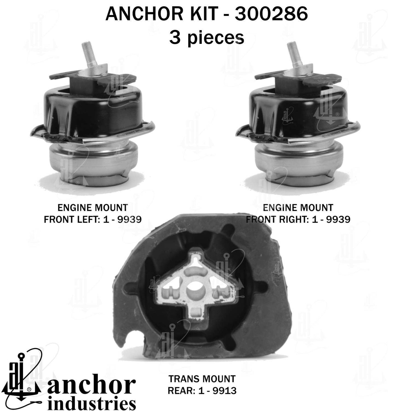 Anchor Engine Mount Kit 300286
