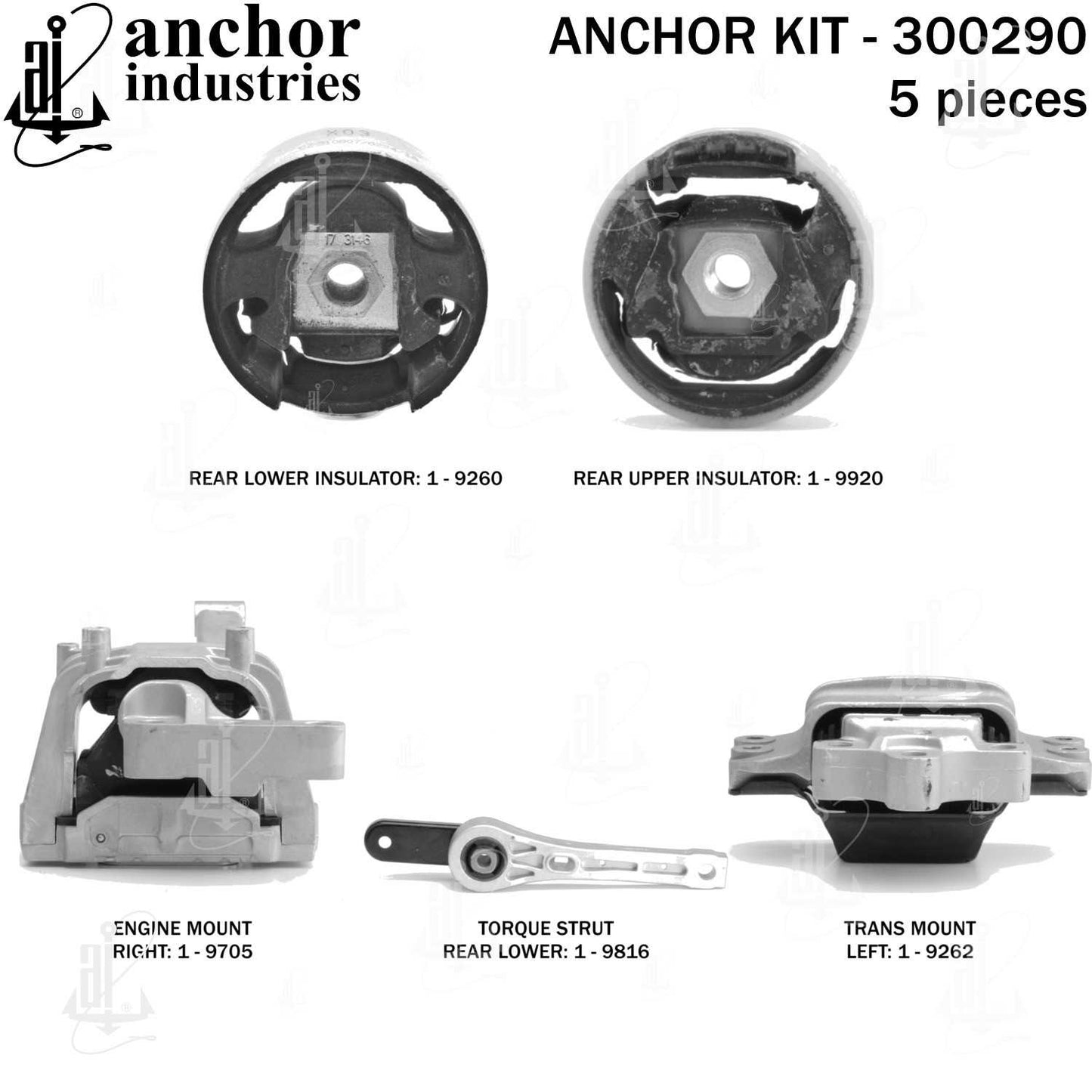 Anchor Engine Mount Kit 300290