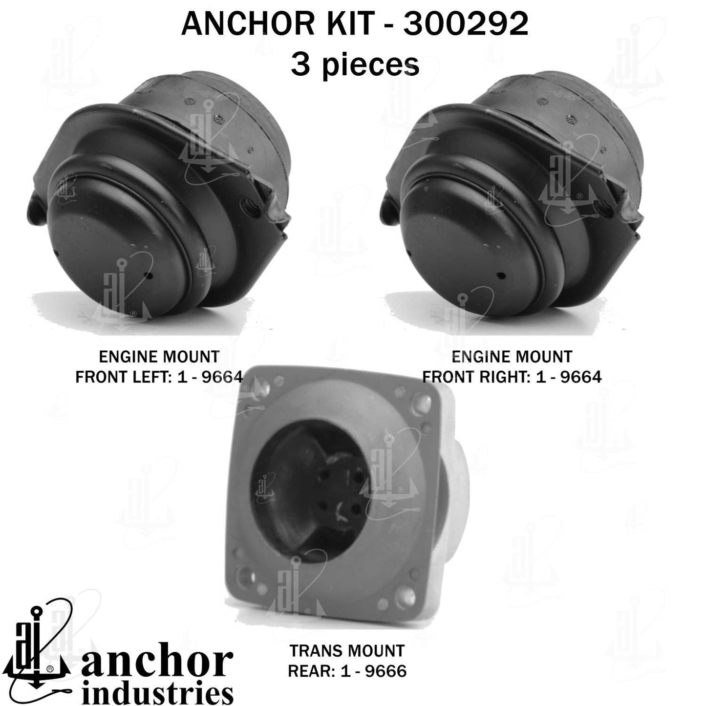 Anchor Engine Mount Kit 300292