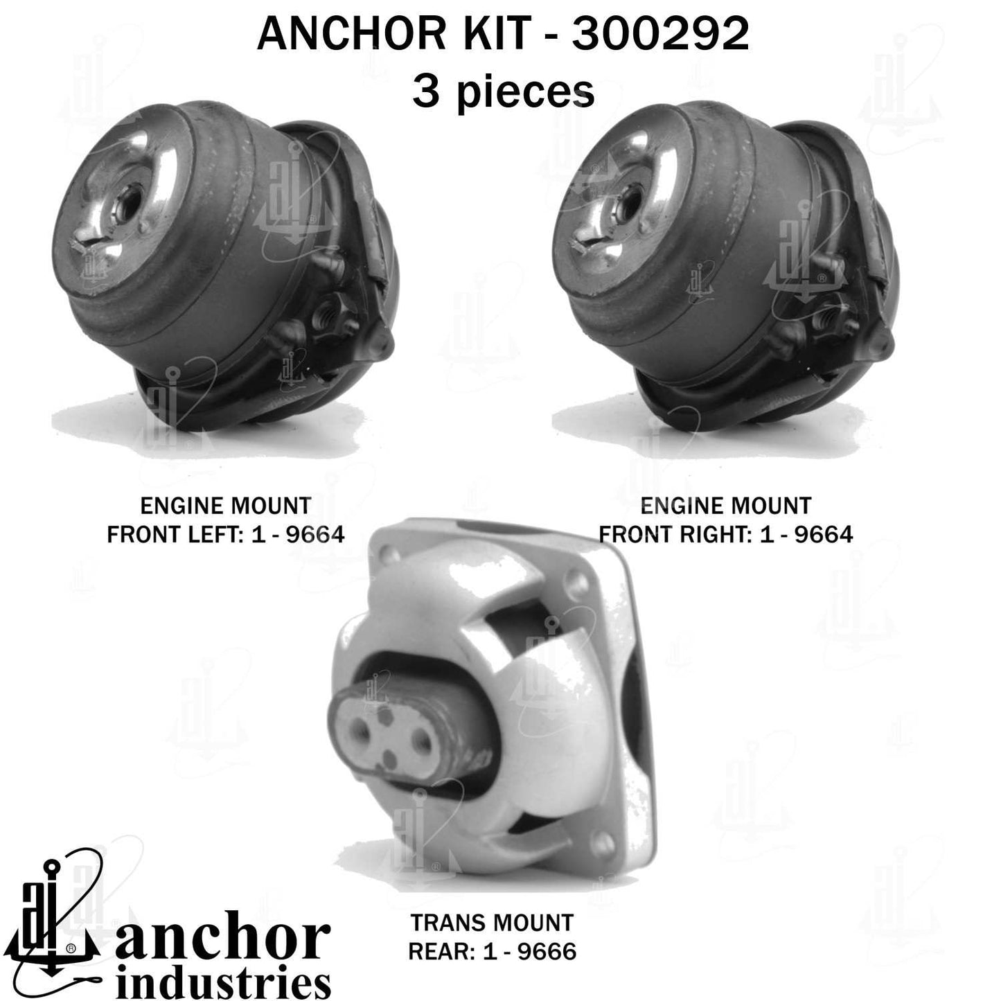 Anchor Engine Mount Kit 300292