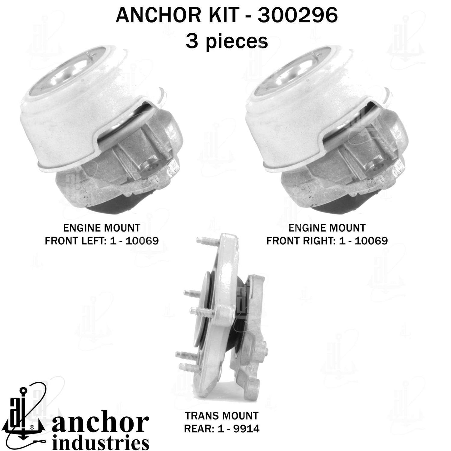 Anchor Engine Mount Kit 300296
