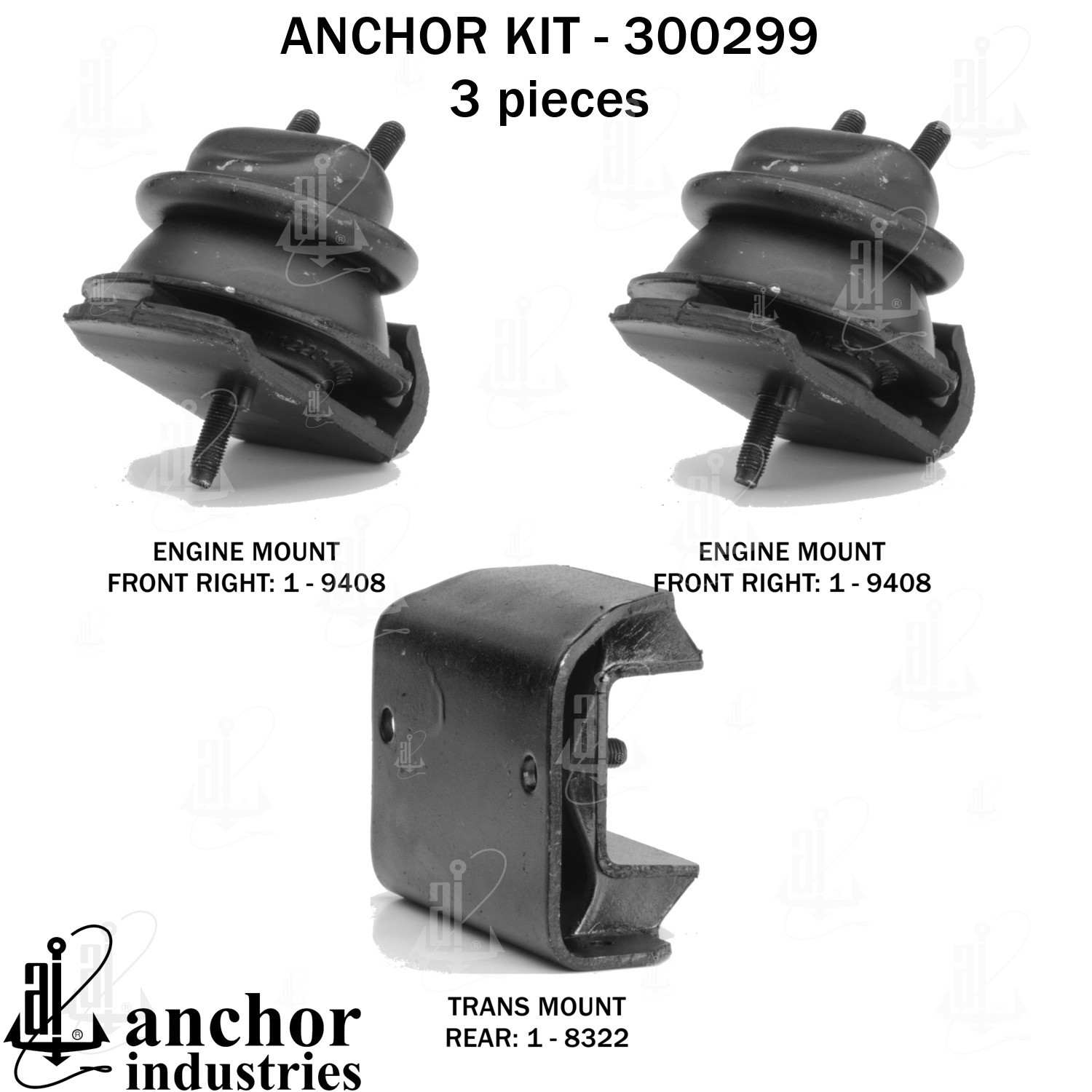 Anchor Engine Mount Kit 300299