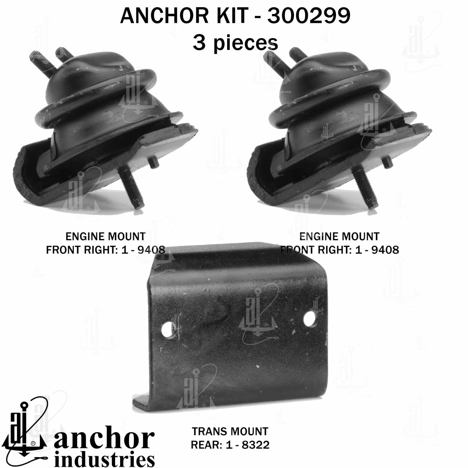 Anchor Engine Mount Kit 300299