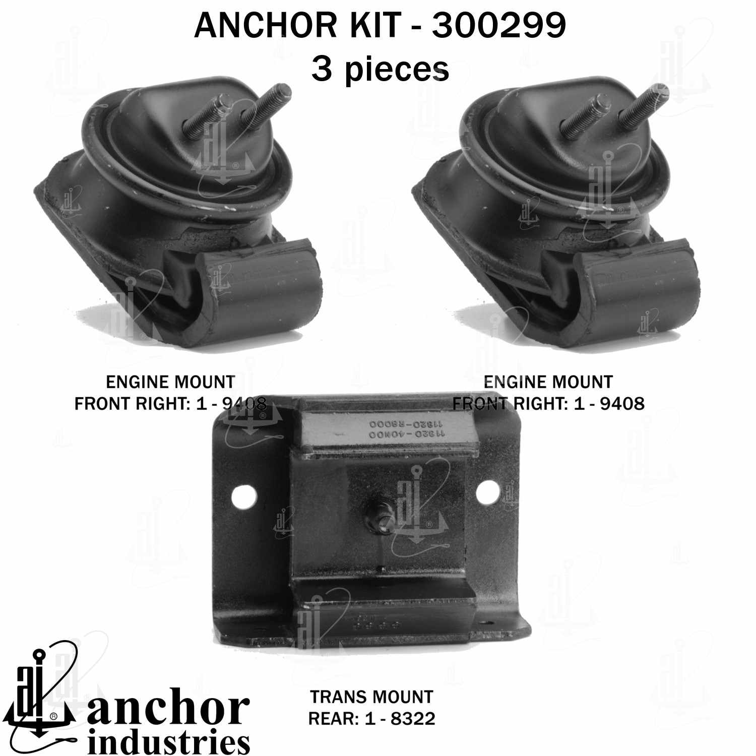 Anchor Engine Mount Kit 300299