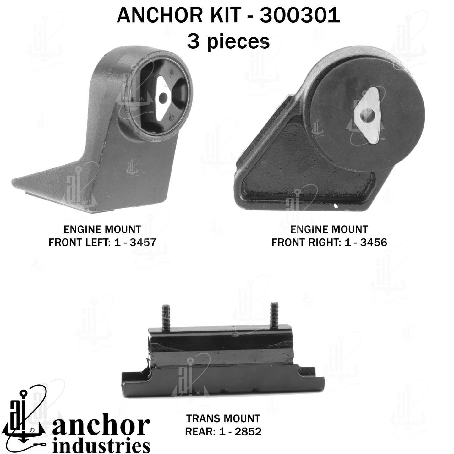 Anchor Engine Mount Kit 300301
