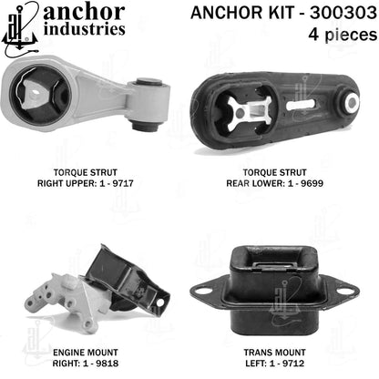 Anchor Engine Mount Kit 300303