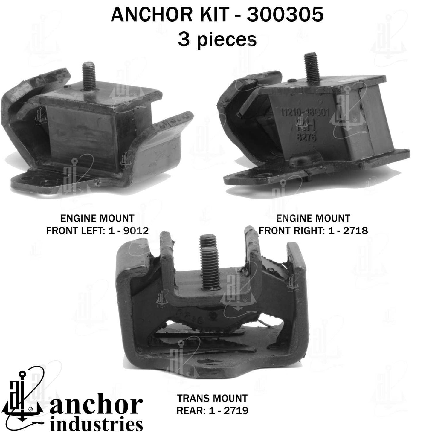 Anchor Engine Mount Kit 300305