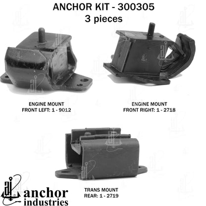 Anchor Engine Mount Kit 300305
