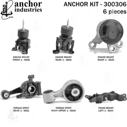 Anchor Engine Mount Kit 300306