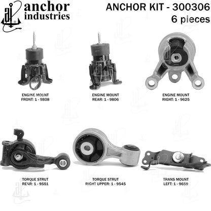 Anchor Engine Mount Kit 300306