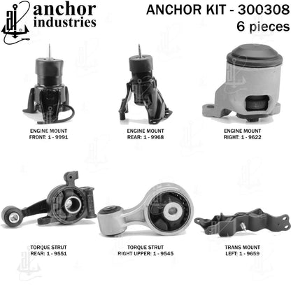 Anchor Engine Mount Kit 300308