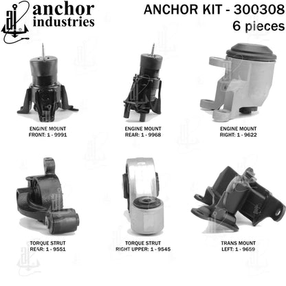 Anchor Engine Mount Kit 300308