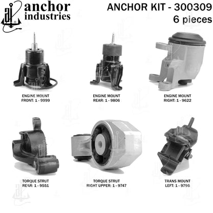 Anchor Engine Mount Kit 300309