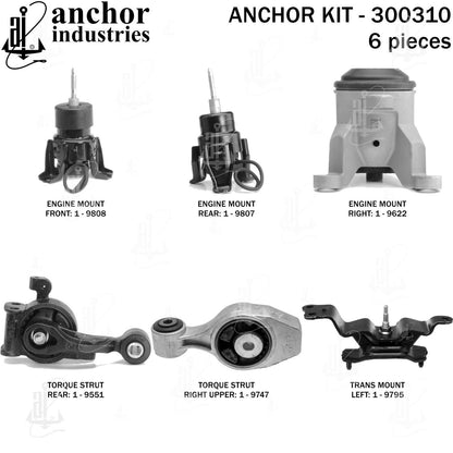 Anchor Engine Mount Kit 300310