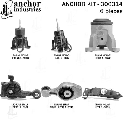 Anchor Engine Mount Kit 300314