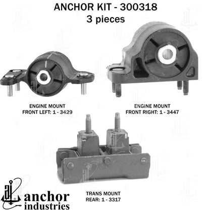 Anchor Engine Mount Kit 300318