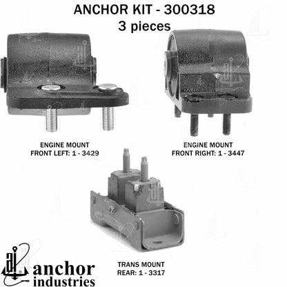 Anchor Engine Mount Kit 300318