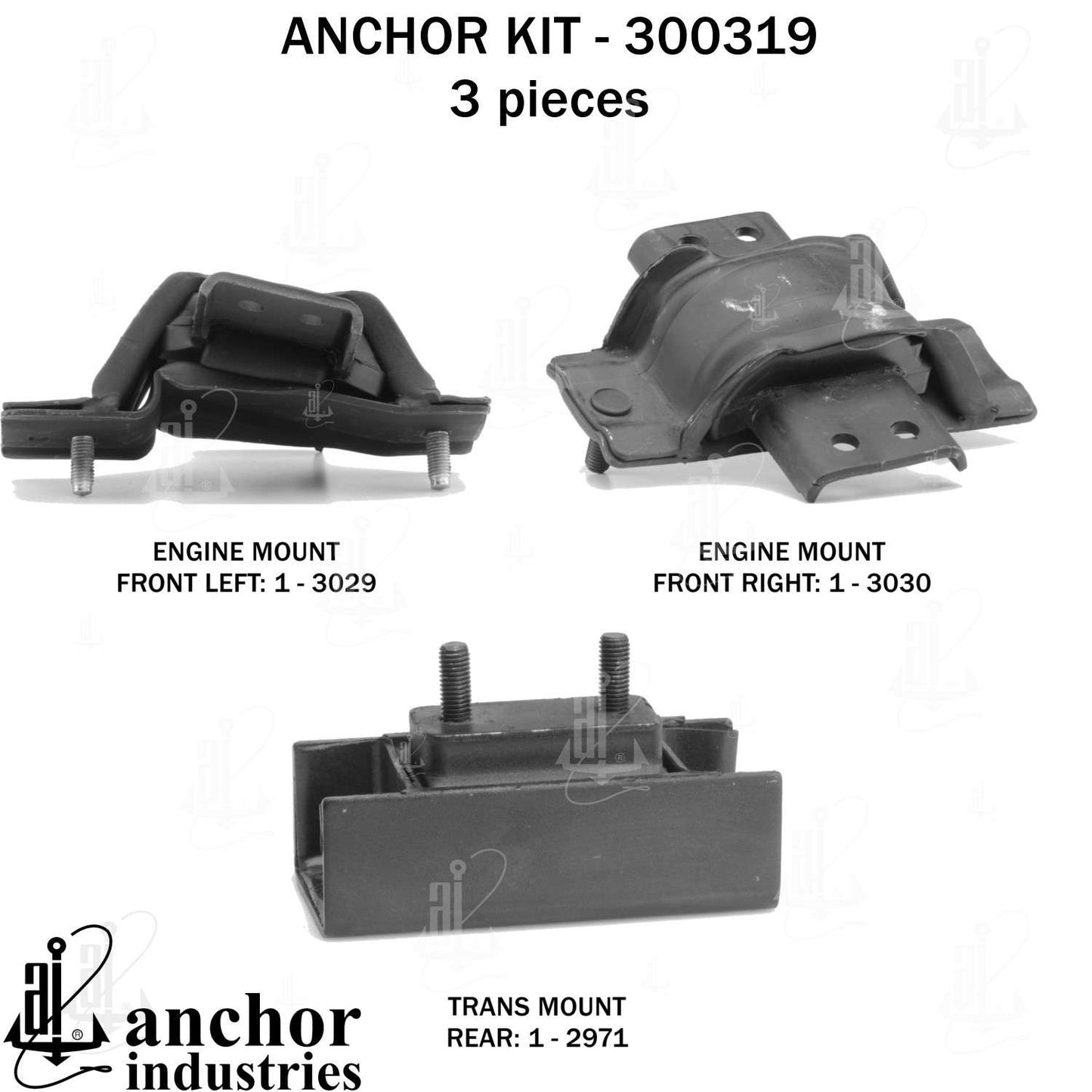 Anchor Engine Mount Kit 300319