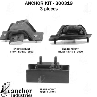 Anchor Engine Mount Kit 300319