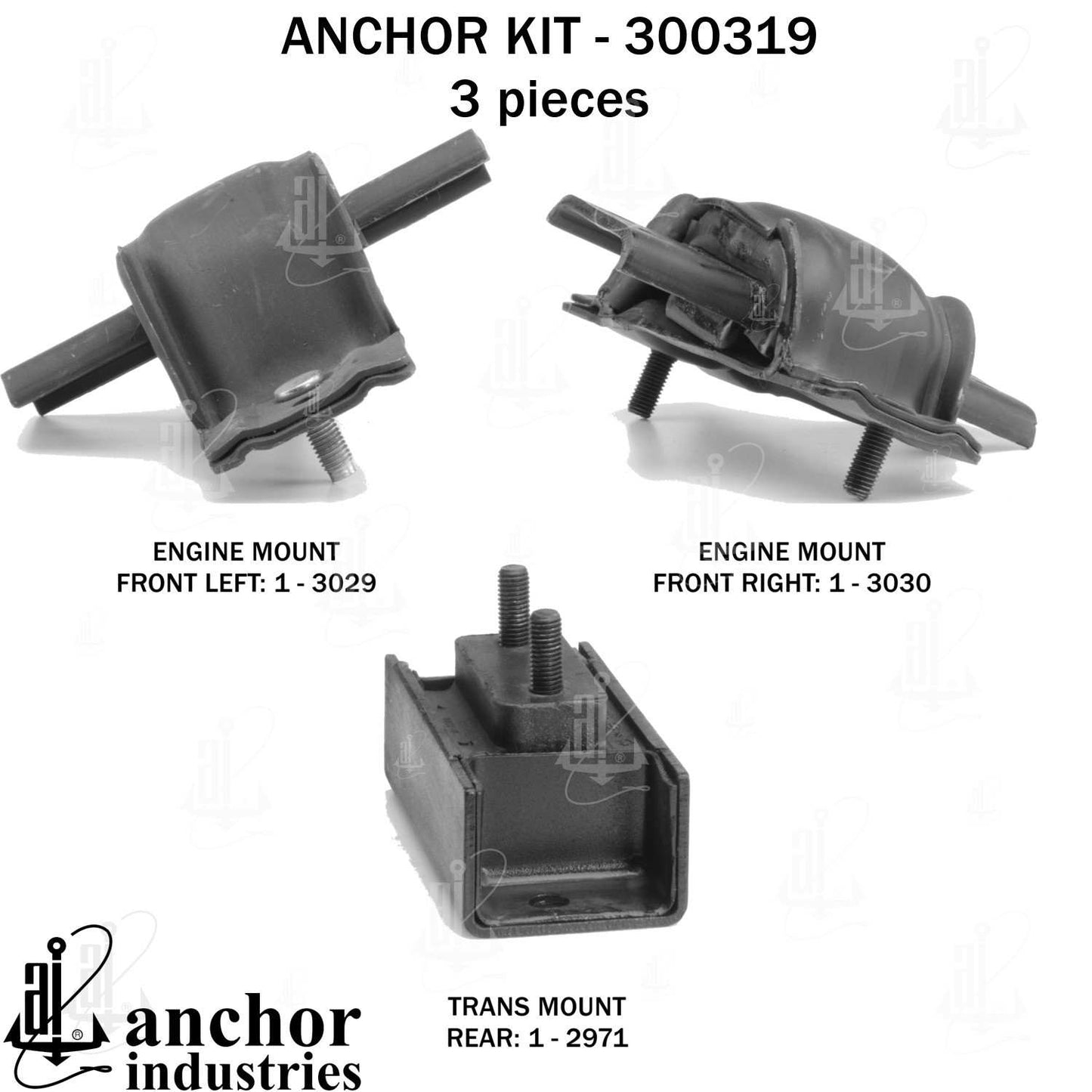 Anchor Engine Mount Kit 300319