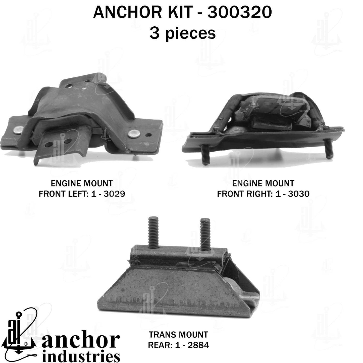 Anchor Engine Mount Kit 300320
