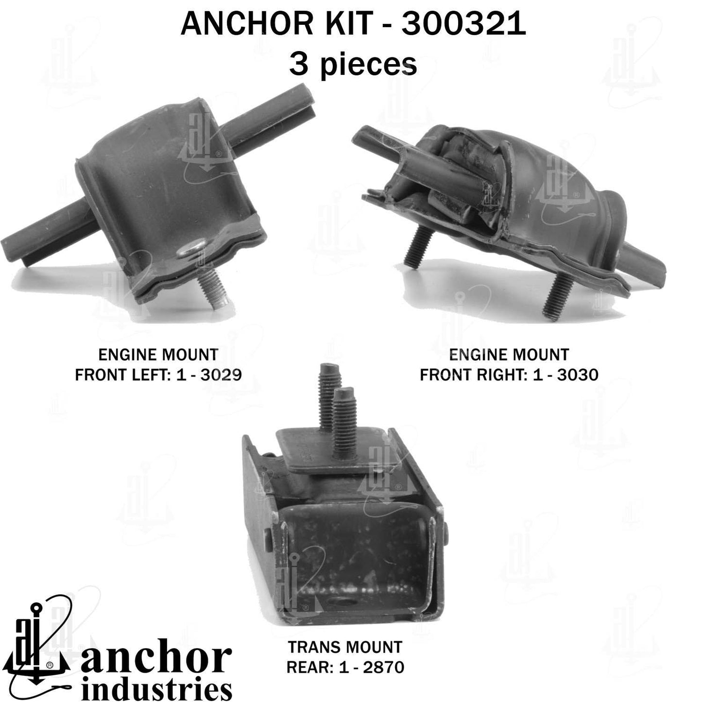 Anchor Engine Mount Kit 300321