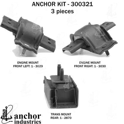 Anchor Engine Mount Kit 300321