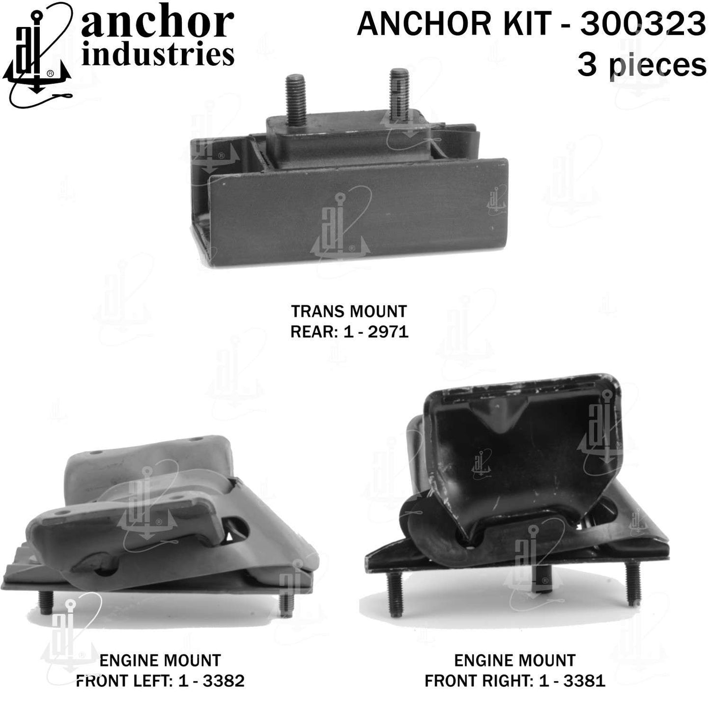 Anchor Engine Mount Kit 300323