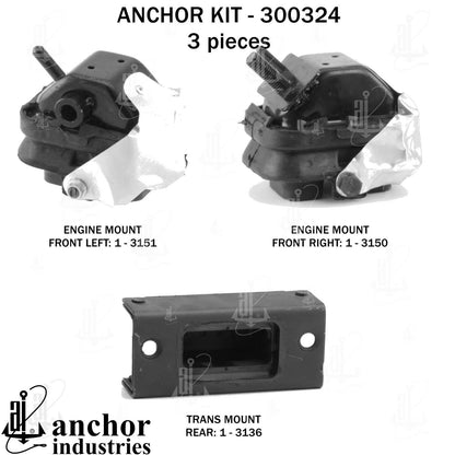 Anchor Engine Mount Kit 300324