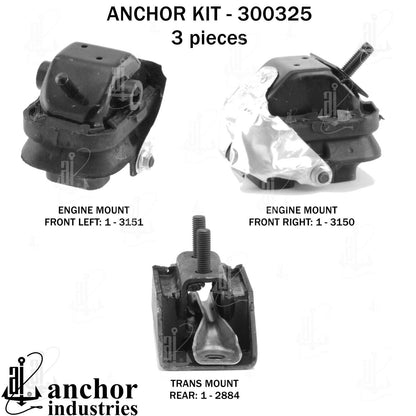 Anchor Engine Mount Kit 300325