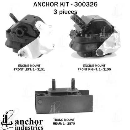 Anchor Engine Mount Kit 300326