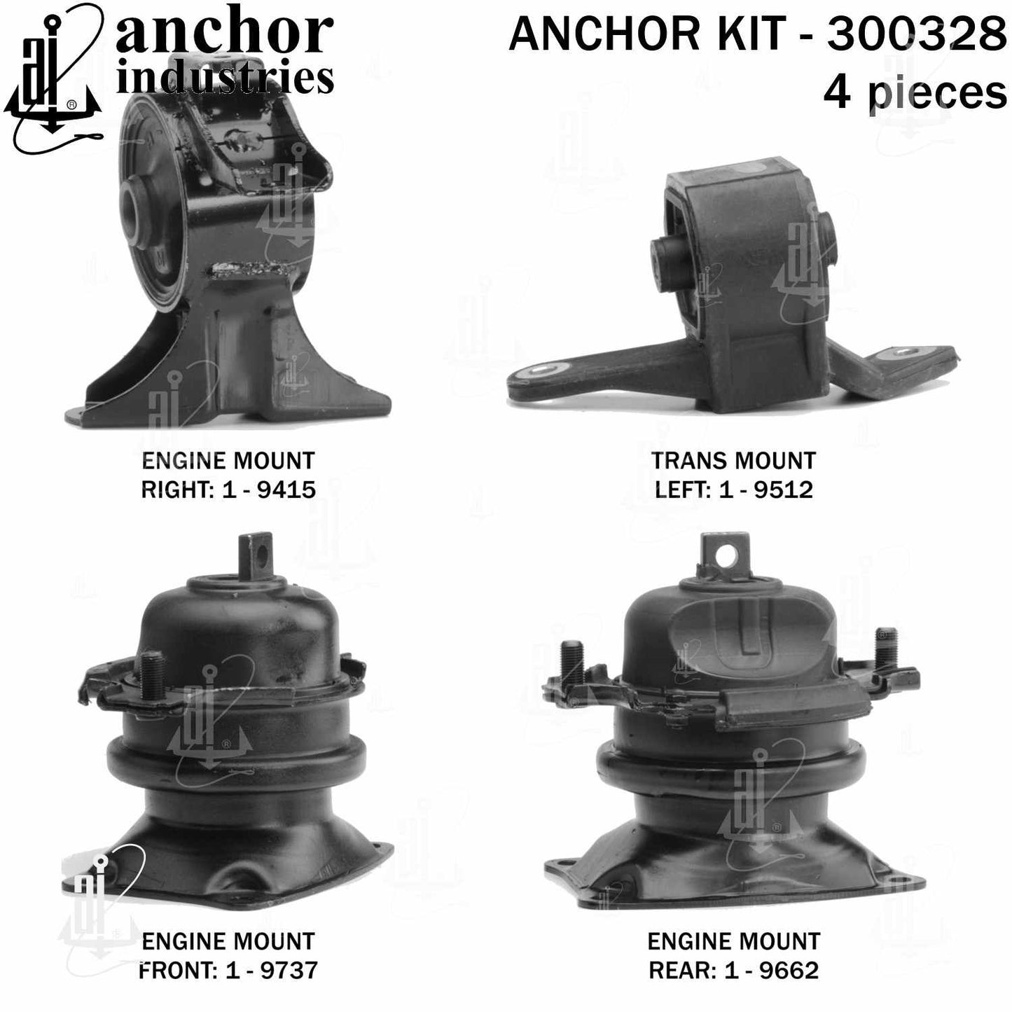 Anchor Engine Mount Kit 300328