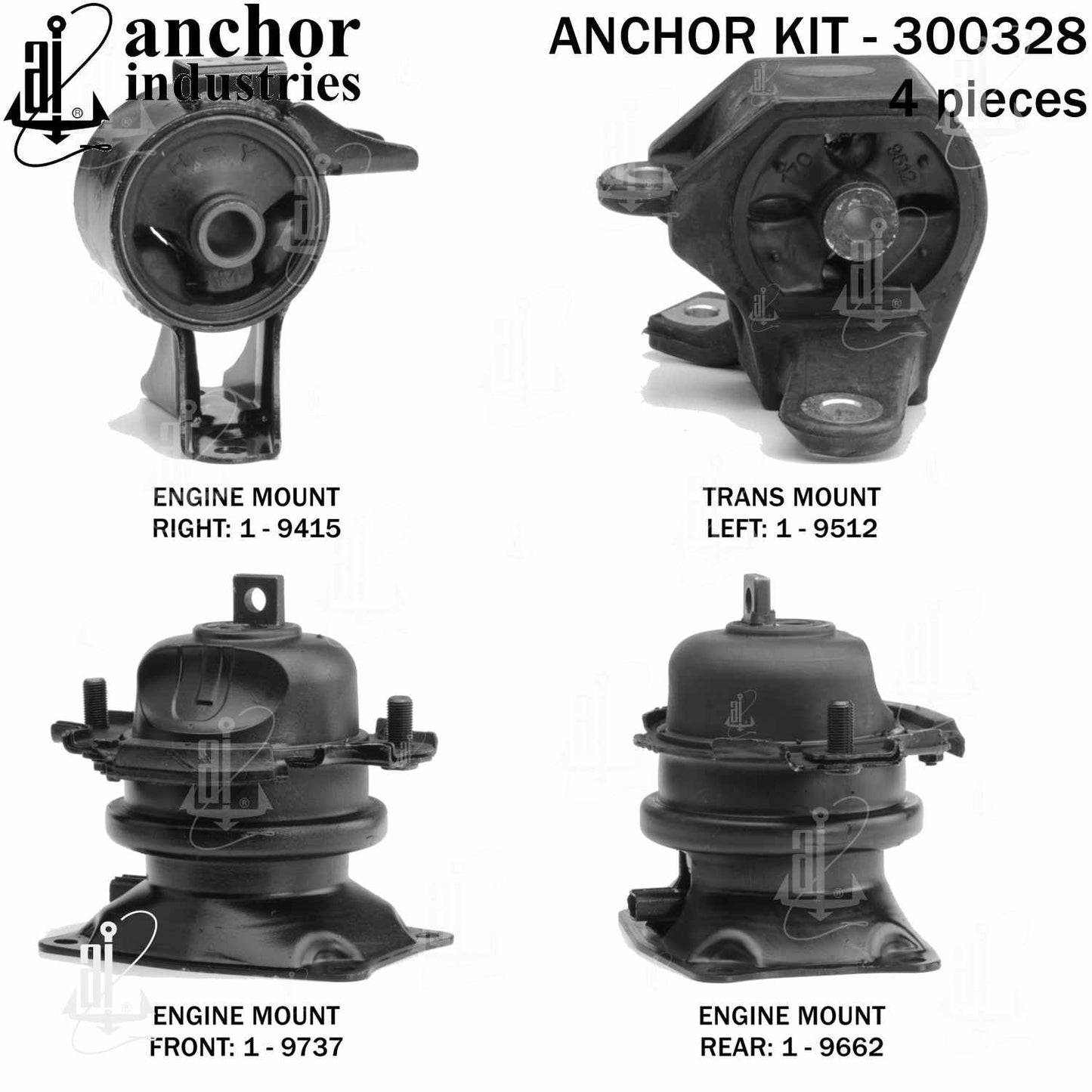 Anchor Engine Mount Kit 300328