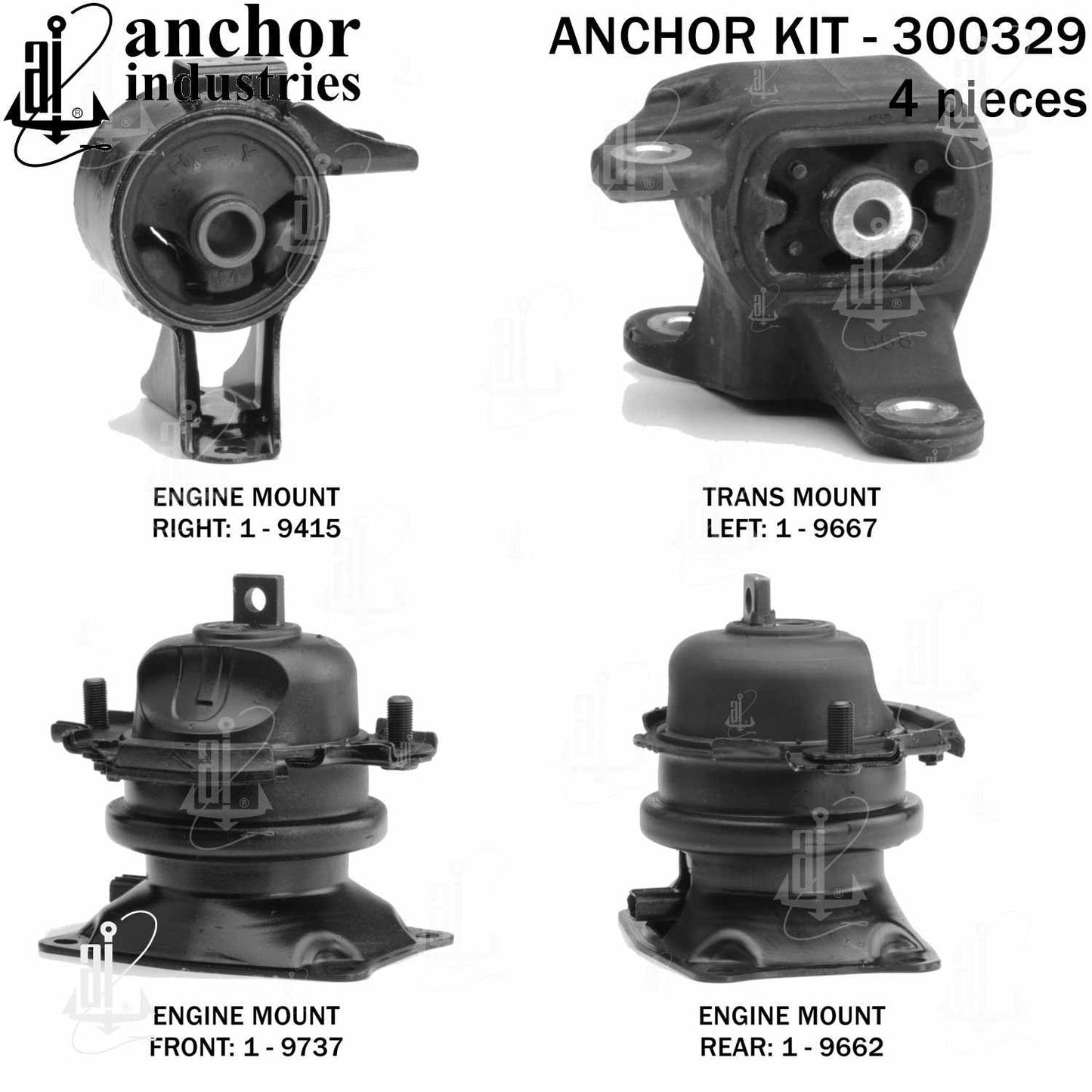 Anchor Engine Mount Kit 300329