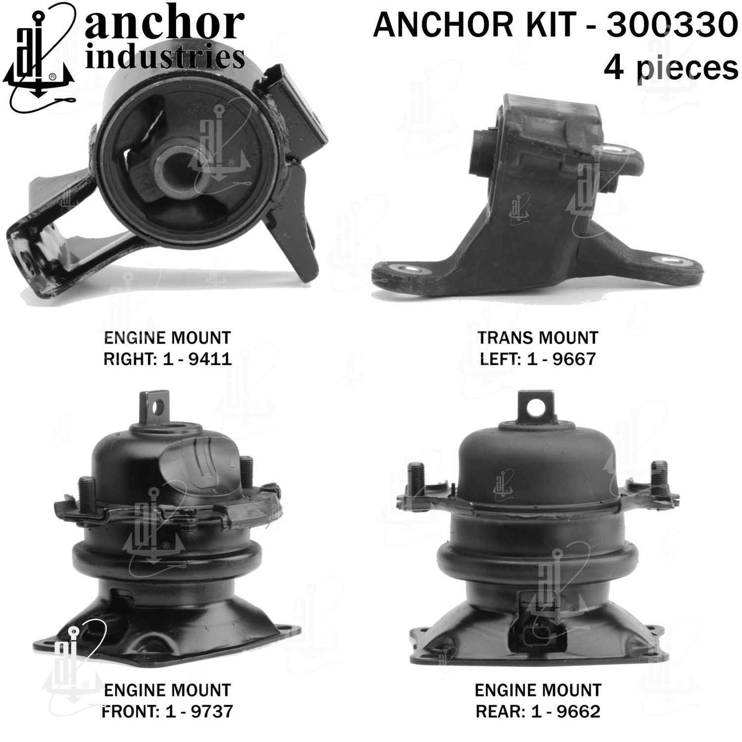 Anchor Engine Mount Kit 300330