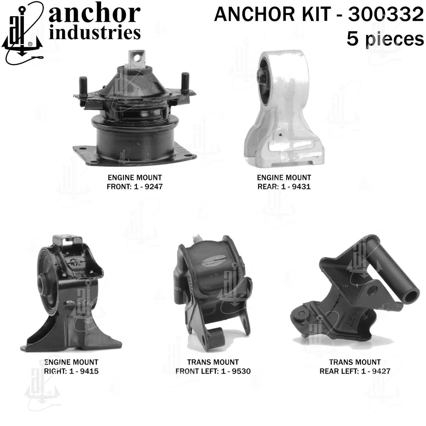 Anchor Engine Mount Kit 300332