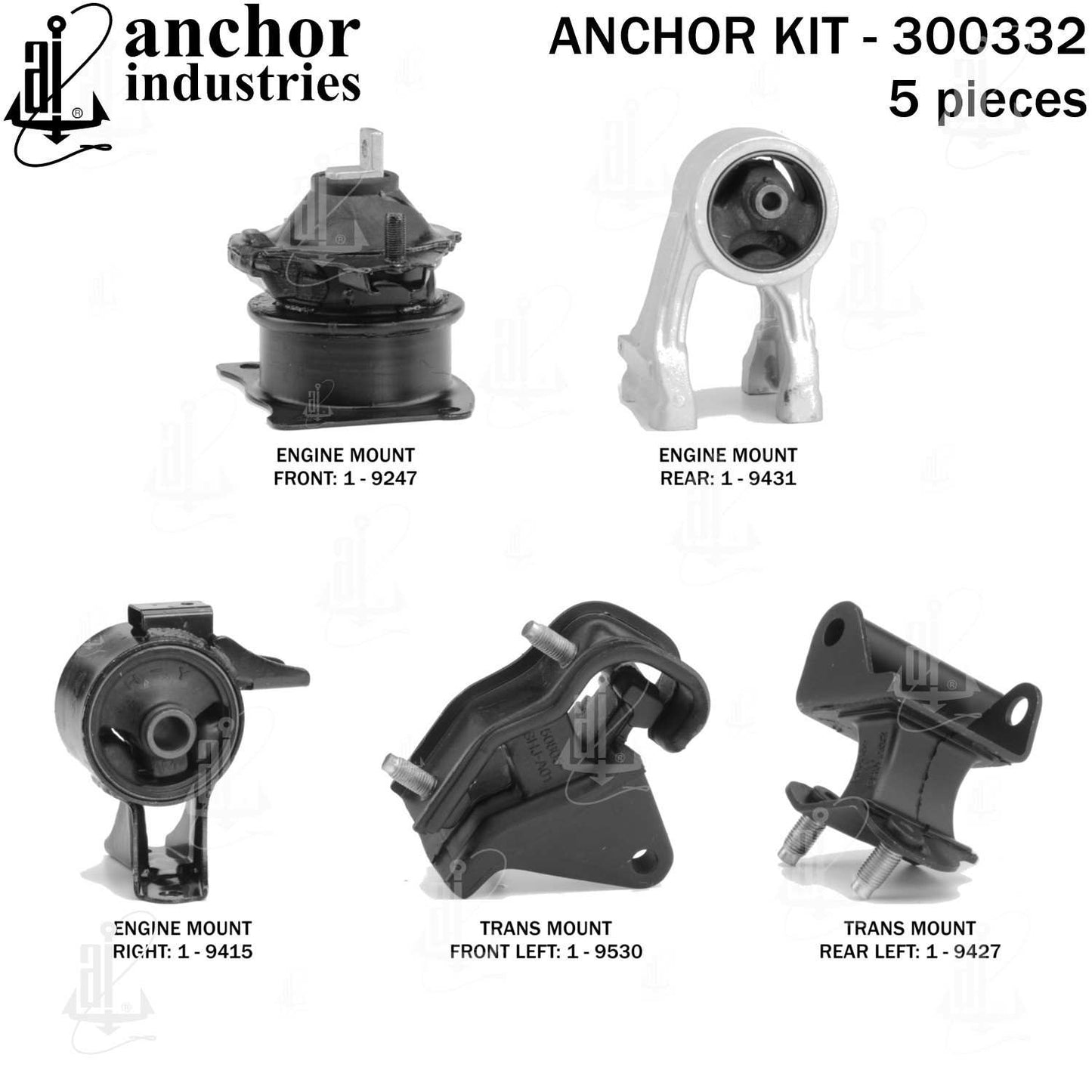 Anchor Engine Mount Kit 300332