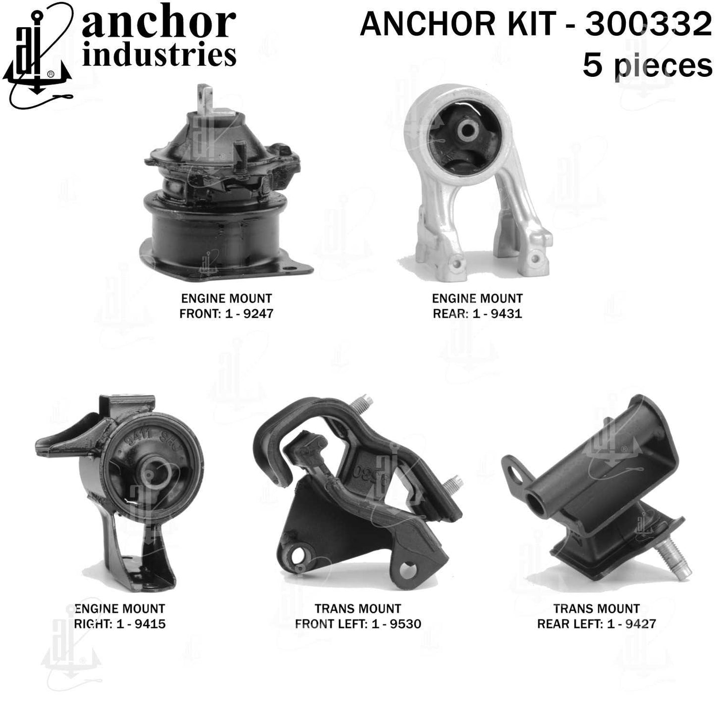 Anchor Engine Mount Kit 300332