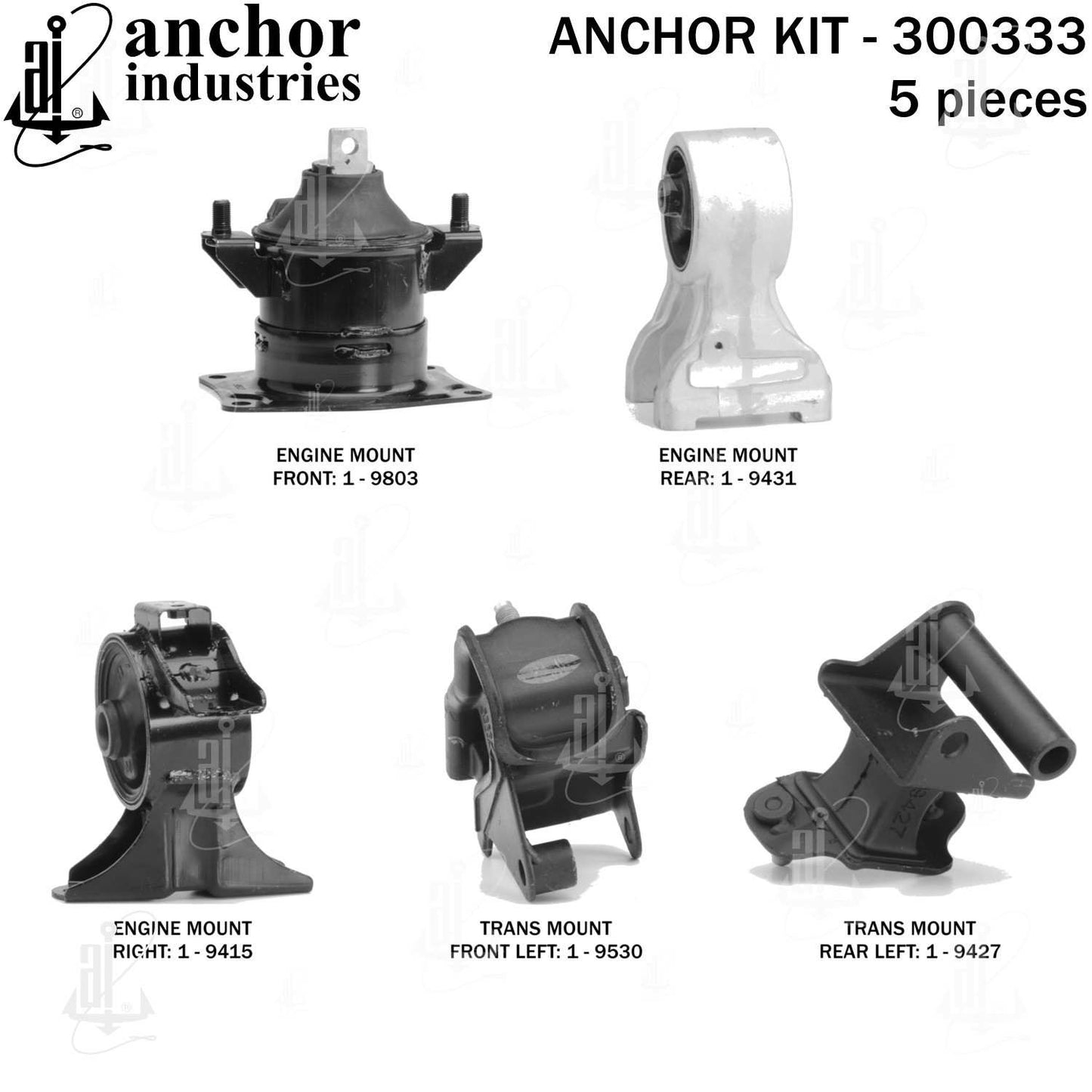 Anchor Engine Mount Kit 300333